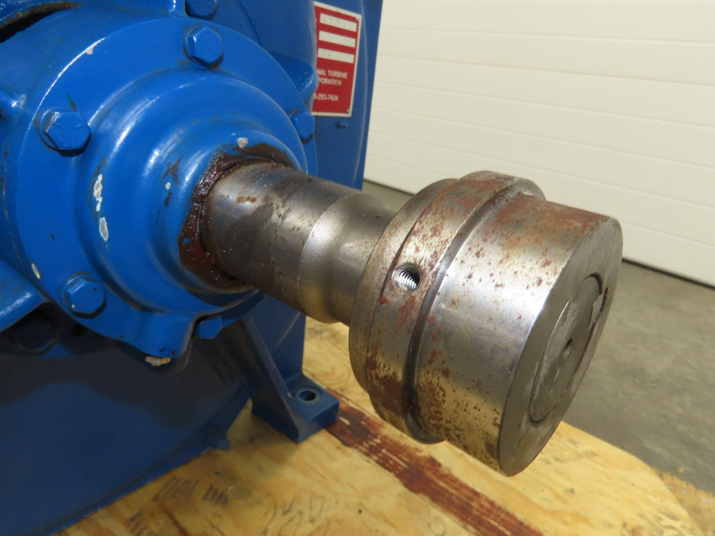 National Turbine NT05206-0-6AD Multistage Centrifugal Blower 6 Stage 5" Valve
