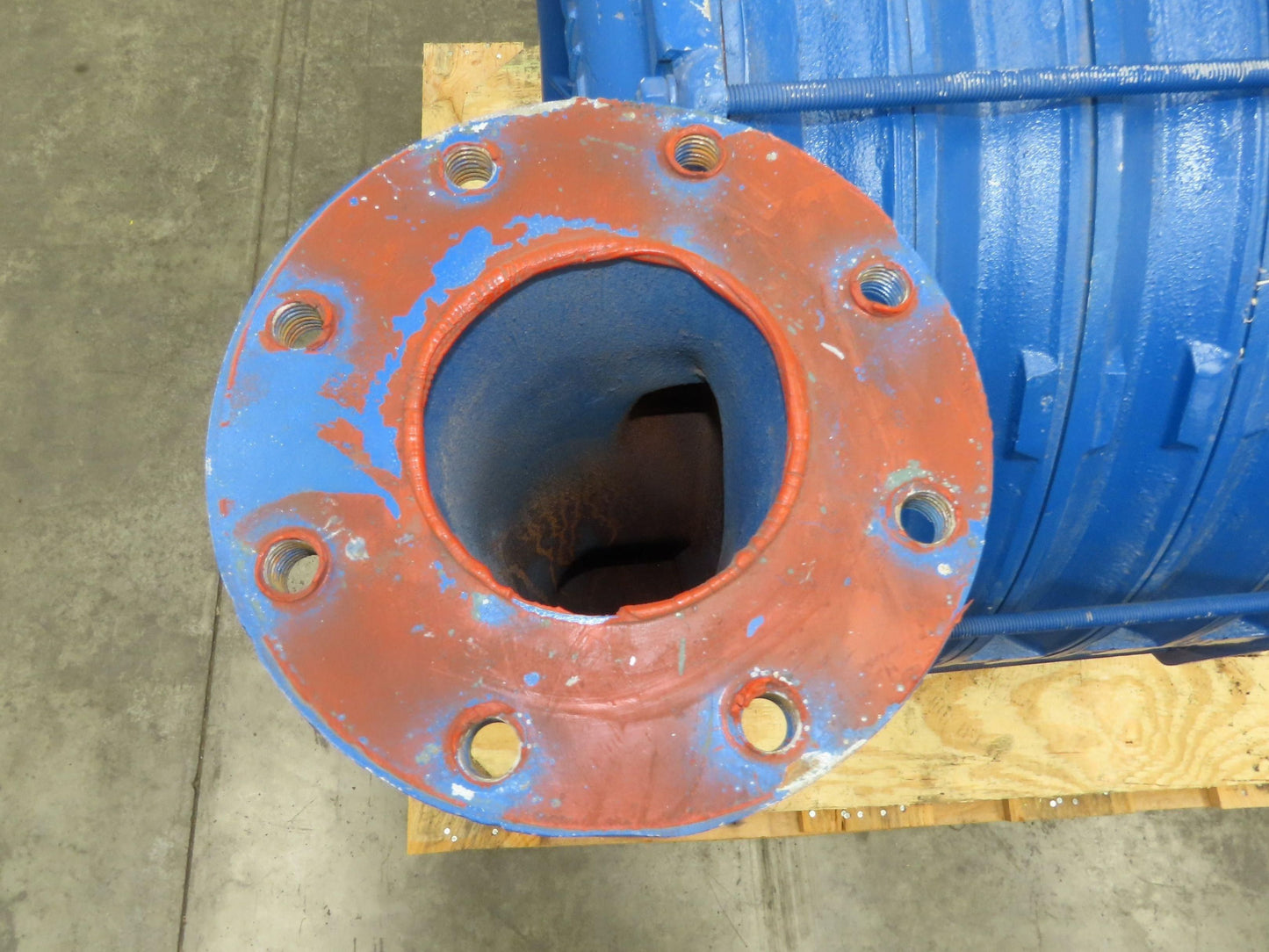 National Turbine NT05206-0-6AD Multistage Centrifugal Blower 6 Stage 5" Valve