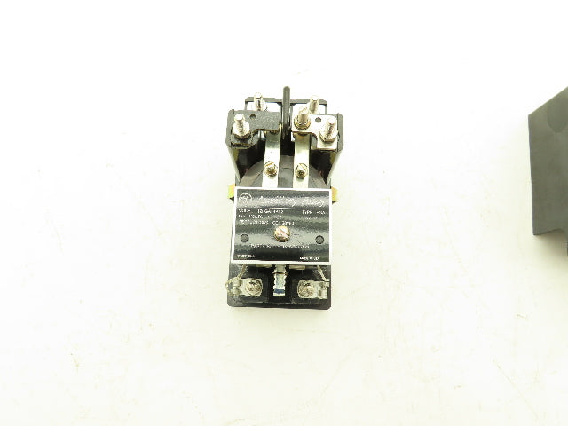 GE Hinged Armature Auxiliary Relay 12HGA14AL2 Double Throw 125VDC Coil