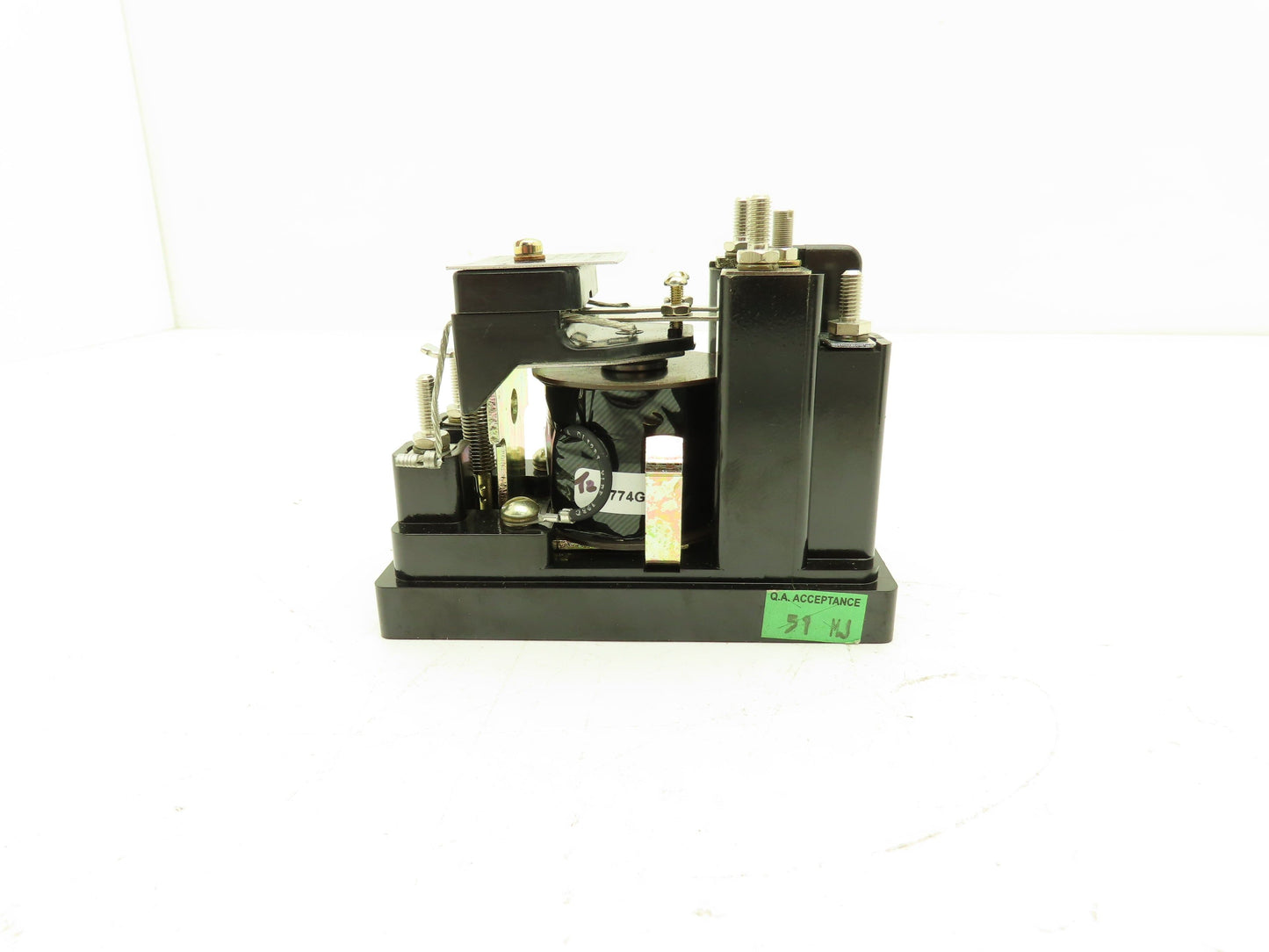GE Hinged Armature Auxiliary Relay 12HGA14AL2 Double Throw 125VDC Coil
