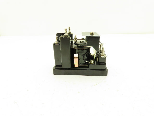 GE Hinged Armature Auxiliary Relay 12HGA14AL2 Double Throw 125VDC Coil