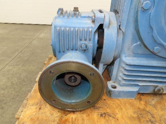 Textron Cone Drive MUU75A063-A2 Double Reduction Gearbox 150:1 Reducer 8rpm 8Hp