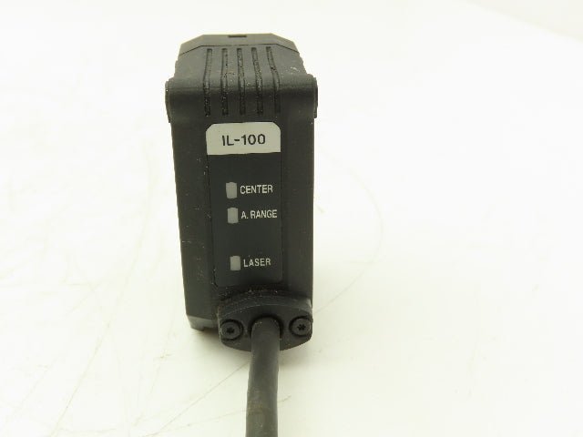 Keyence IL-100 Multi-Function Laser Analog Sensor 560uW 655nm 10.5-2190us