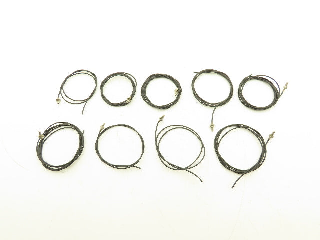 Keyence FU-77Y FU-77TZ Optical Fiber Cables Lot of 9