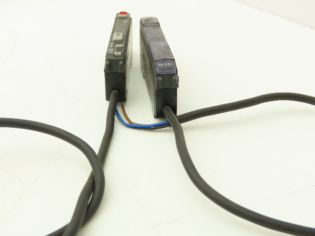 Keyence FS-V31 Fiber Optic Sensor Amplifier NPN 12-24vDC Lot of 11