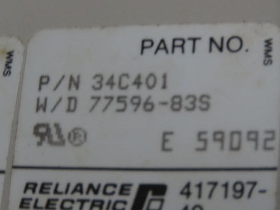 Reliance Electric AC VS Drive Electrical Enclosure Only VFD