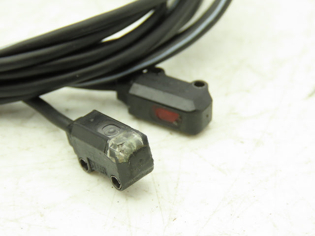 Omron E3T-ST12R Ultracompact Photoelectric Sensor Amplifier Through-Beam 1m NPN