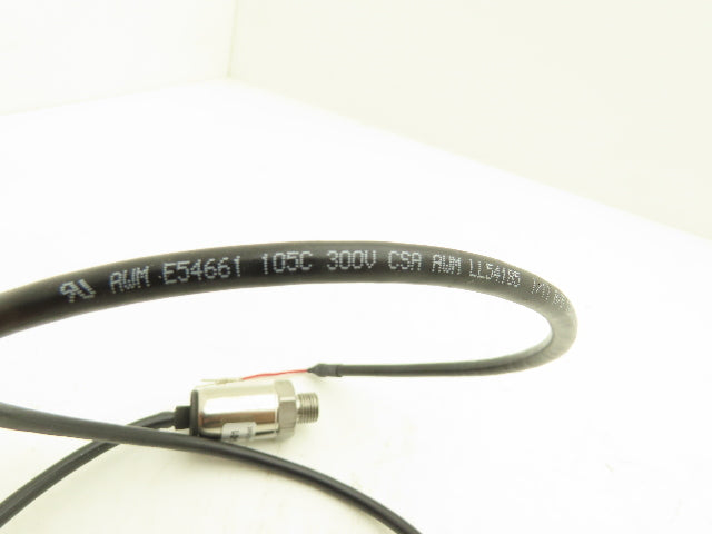Speedshield L-P275-1 Forklift Pressure Transducer 3wire 1/4"BSPP 1/4"NPT adapter