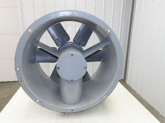 Aerovent BTABD Tubeaxial Fan 24" Belt Drive Max 3 Hp No Motor Paint Booth
