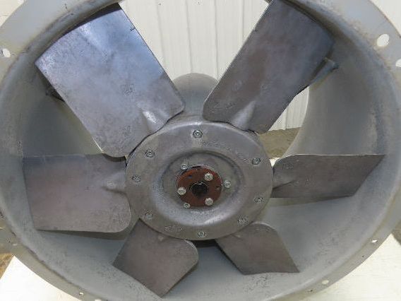 Aerovent BTABD Tubeaxial Fan 24" Belt Drive Max 3 Hp No Motor Paint Booth