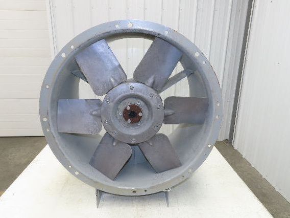Aerovent BTABD Tubeaxial Fan 24" Belt Drive Max 3 Hp No Motor Paint Booth