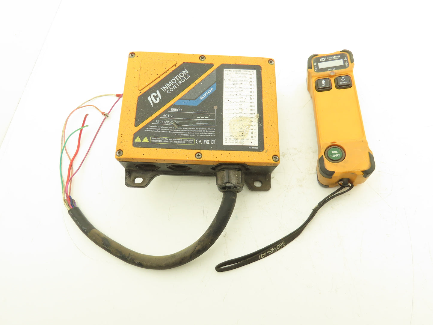 InMotion K200 Wireless Remote Control System 1-Speed Pendant Crane Trolley Hoist