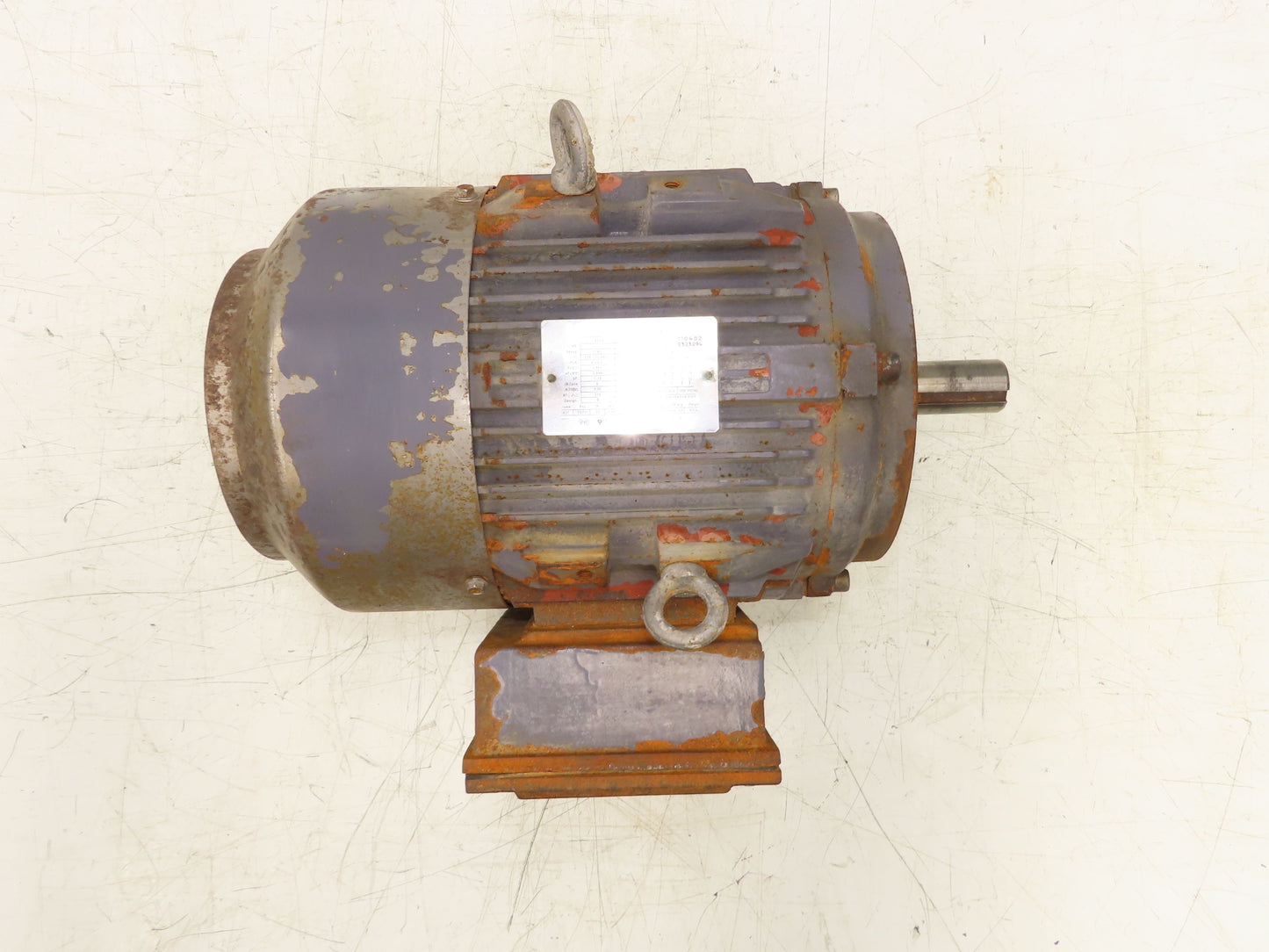 Electric Motor 3Hp 1750RPM 230/460V 3Ph 184 Frame 1-1/8" Shaft