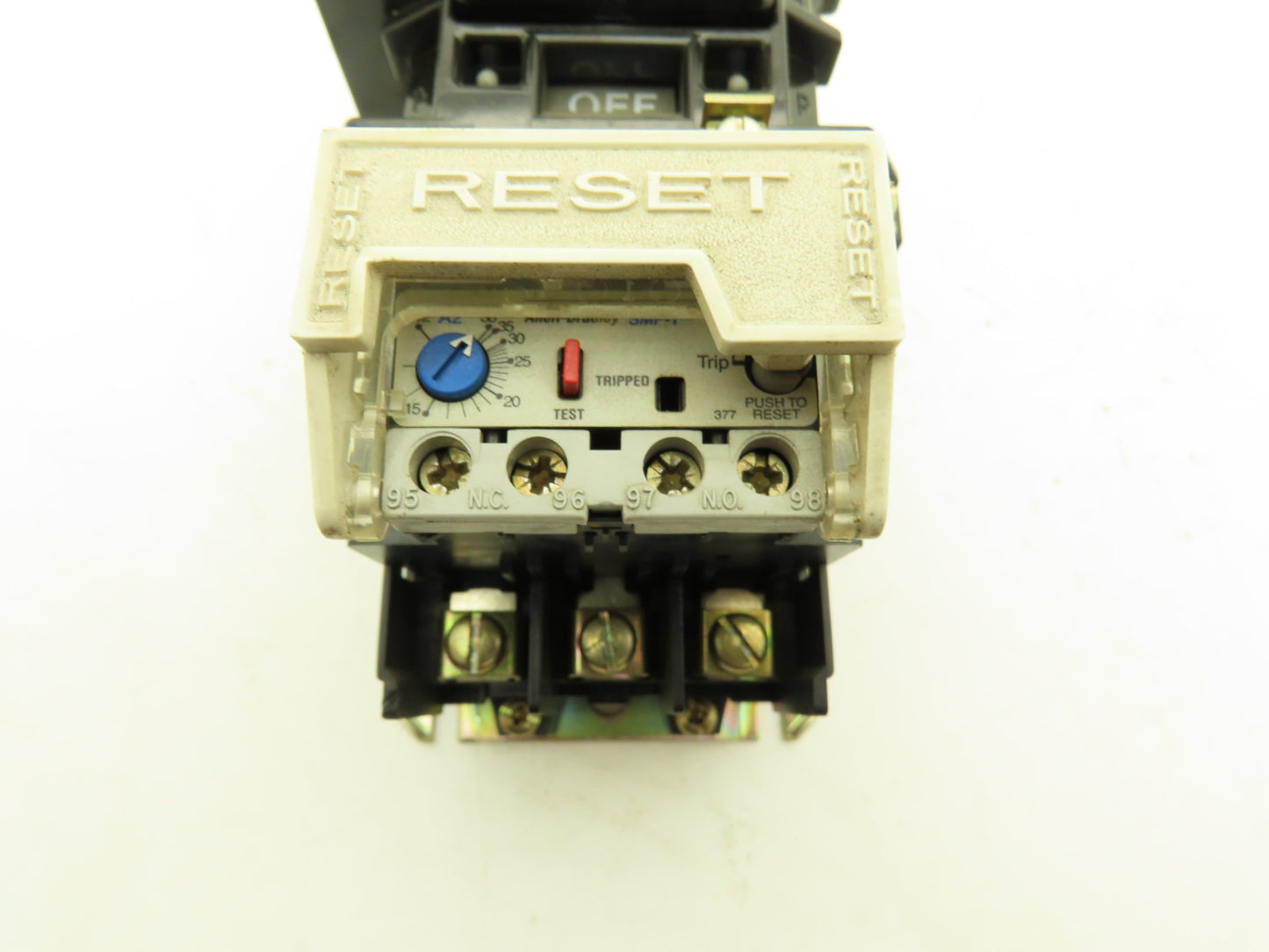 Allen Bradley Motor Starter Overload NEMA 1 600v Contactor 110v Coil 12-38A 10Hp