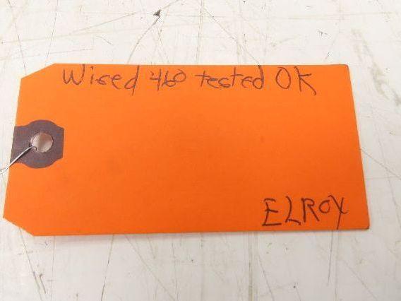 Lincoln T-3965 AC Motor 1.5Hp 3420rpm 230/460v 3ph 56C TEFC