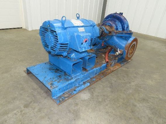 Peerless 4AE11 Split Case Centrifugal Pump 5x4" Flanged 15Hp 230/460V 3PH