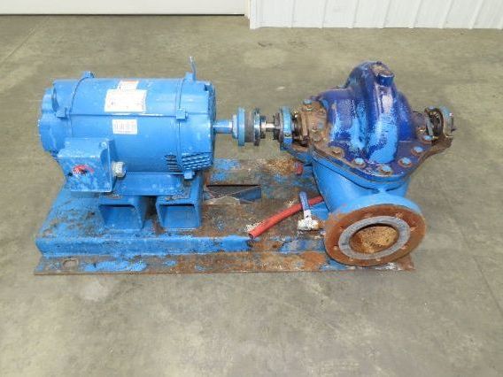 Peerless 4AE11 Split Case Centrifugal Pump 5x4" Flanged 15Hp 230/460V 3PH