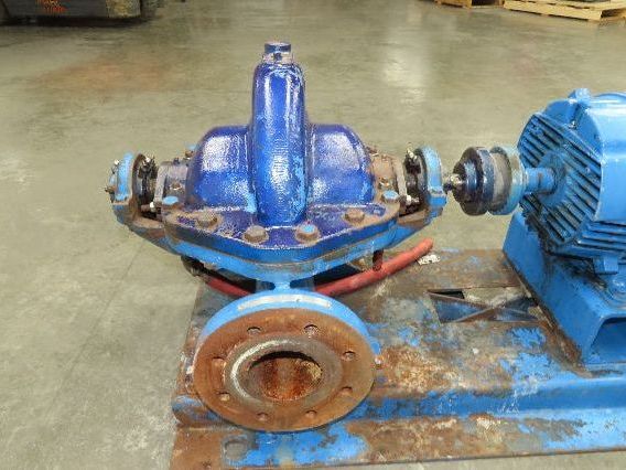 Peerless 4AE11 Split Case Centrifugal Pump 5x4" Flanged 15Hp 230/460V 3PH
