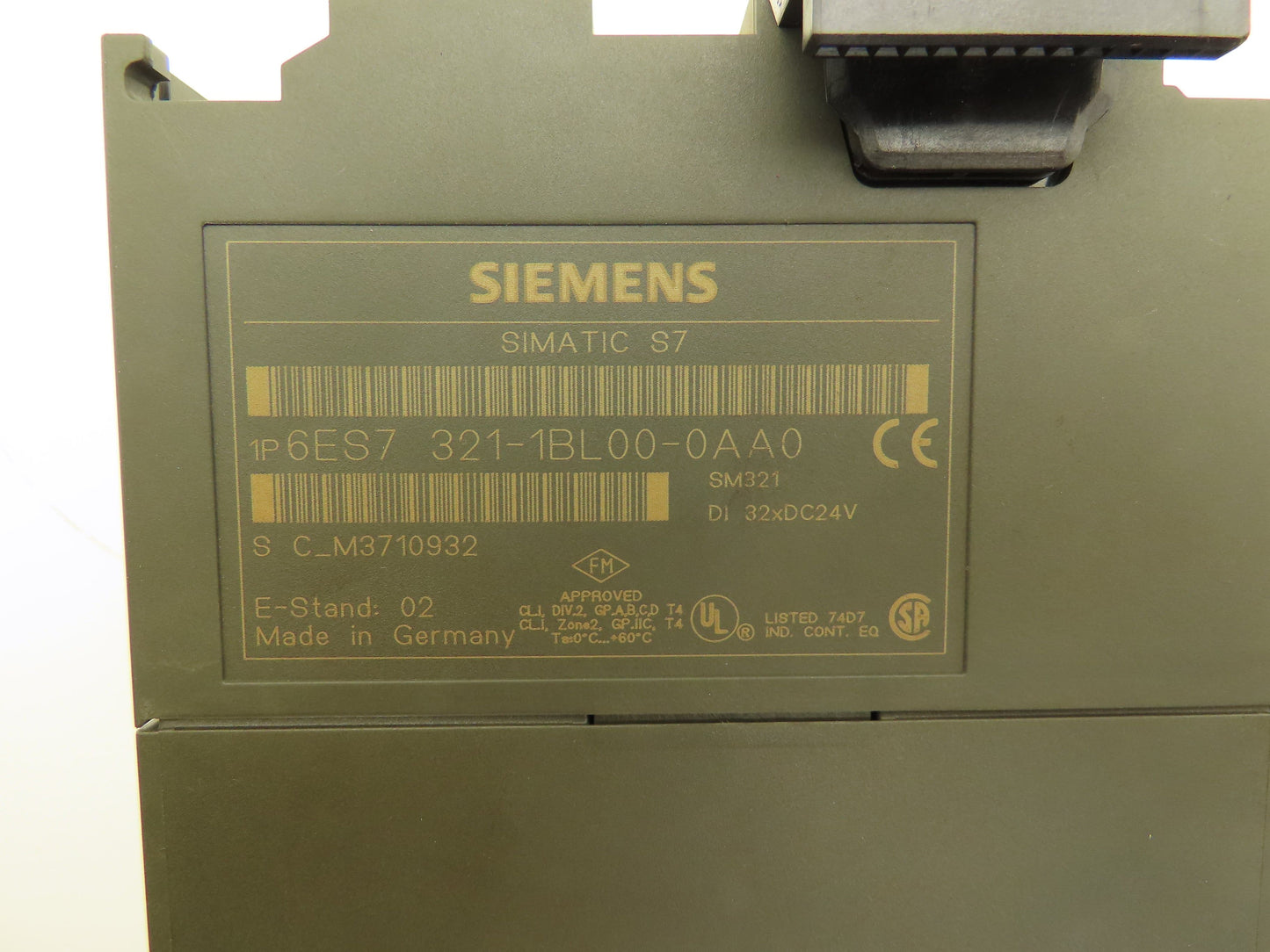 Siemens 6ES7321-1BL00-0AA0 Digital Input Module 32 Point 24vDC Lot of 5