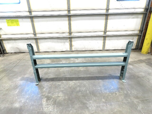 64"W Conveyor Leg Stationary Floor Support 25-5/8" to 31-5/8"H Heavy Duty