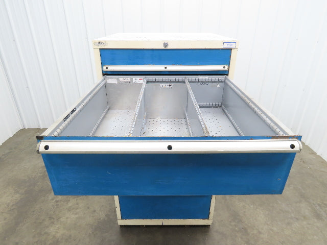 Lista 5 Drawer Industrial Tooling Cabinet 30x29x60" Lyon Stanley Vidmar Box