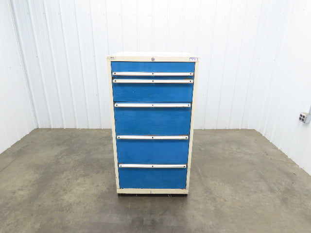 Lista 5 Drawer Industrial Tooling Cabinet 30x29x60" Lyon Stanley Vidmar Box