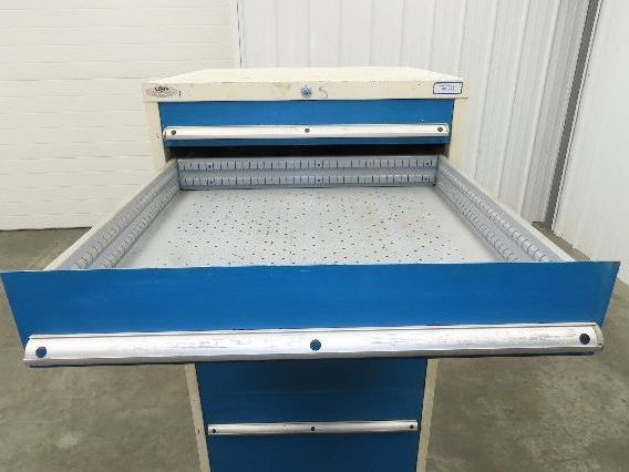Lista 5 Drawer Industrial Tooling Cabinet 30x29x60" Lyon Stanley Vidmar Box