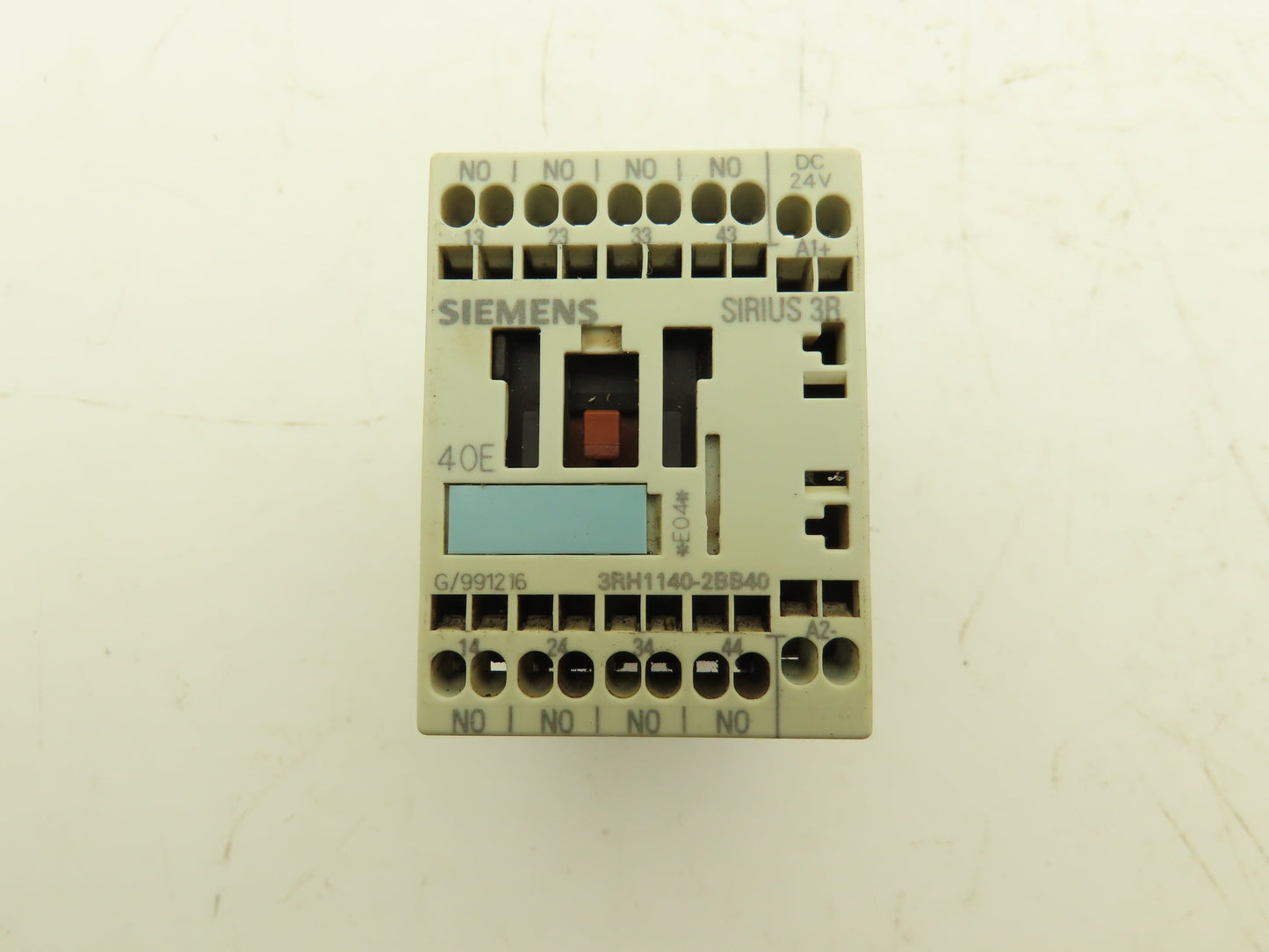 Siemens 3RH1140-2BB40 Auxiliary Contactor Size S00 4NO 600vAC 10A Lot Of 11