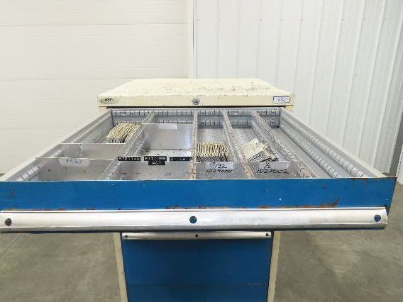 Lista 5 Drawer Industrial Tooling Cabinet 30x29x60" Lyon Stanley Vidmar Box