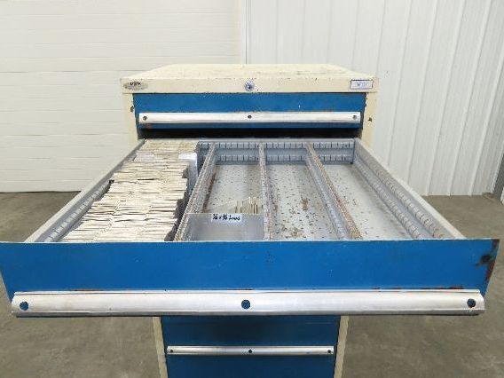 Lista 5 Drawer Industrial Tooling Cabinet 30x29x60" Lyon Stanley Vidmar Box