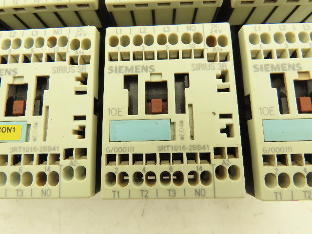 Siemens 3RT1016-2BB41 Motor Starter Contactor 3-Pole 1NO 22A 7.5Hp Lot of 18