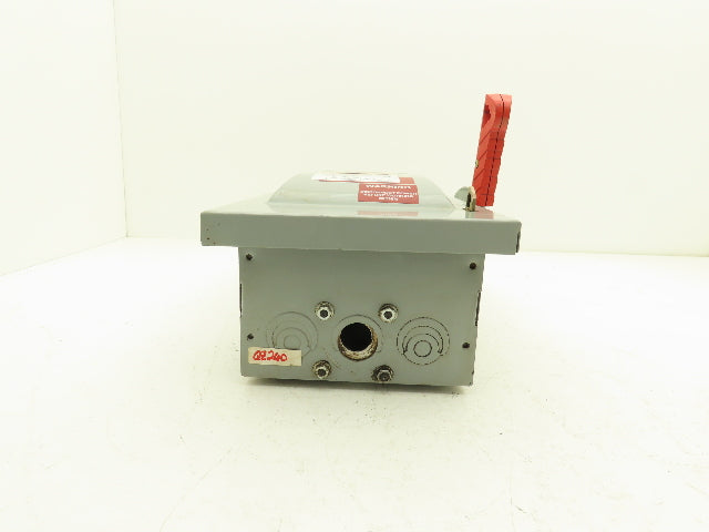 Siemens HFC361R Safety Disconnect Switch 30A Fusible 600V 3ph Up to 7-1/2Hp