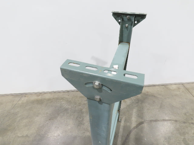 Hytrol MS-8 24"W Conveyor Leg Stationary Floor Support 45-5/8" to 57-5/8"H