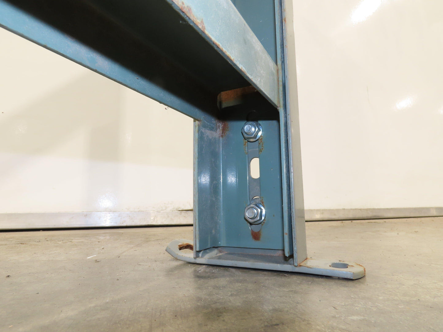 Hytrol MS-8 24"W Conveyor Leg Stationary Floor Support 45-5/8" to 57-5/8"H