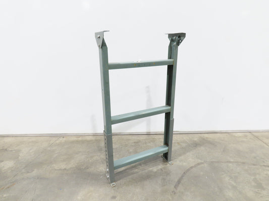 Hytrol MS-8 24"W Conveyor Leg Stationary Floor Support 45-5/8" to 57-5/8"H