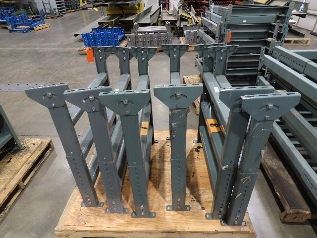 Hytrol LS-7 30"W Conveyor Leg Stationary Floor Support 34" to 46"H