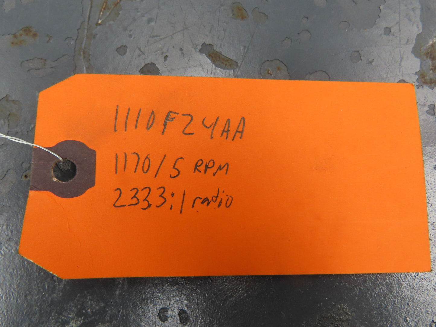 Falk 1110FZ4AA Inline Gearbox Speed Reducer Gear Drive 233:1 Ratio 5RPM Backstop