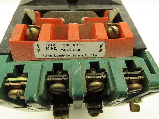 Furnas 14DF32AX9 Motor Starter NEMA Size 1 30A 230VAC/575VAC 7.5Hp/10Hp