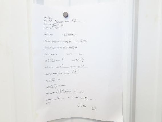 CM Lodestar R2 2 Ton Electric Chain Hoist 2Speed 9'Lift 635 Motor Driven Trolley