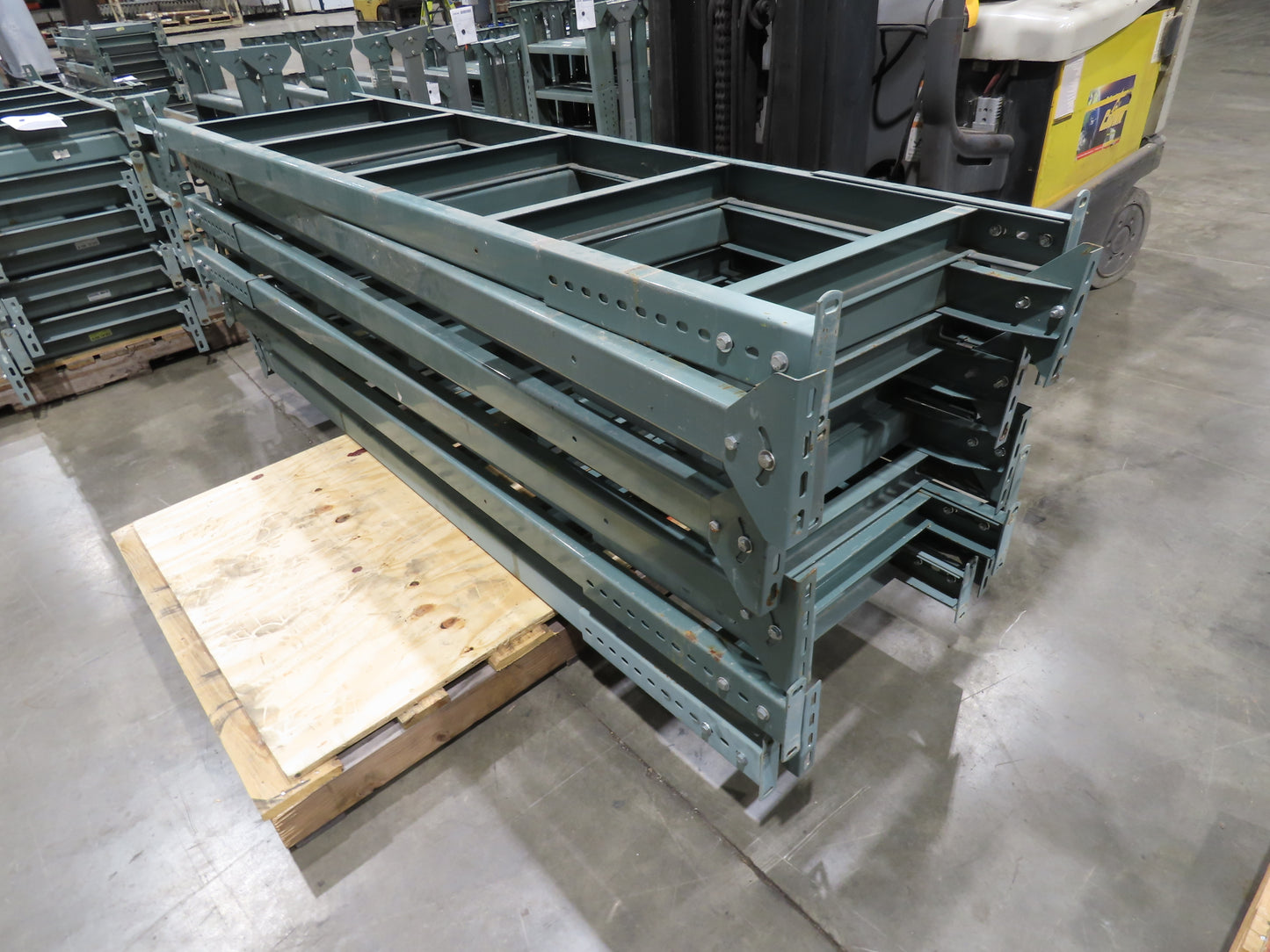 Hytrol MS-12 24"W Conveyor Leg Stationary Floor Support 91-5/8" to 103-5/8"H