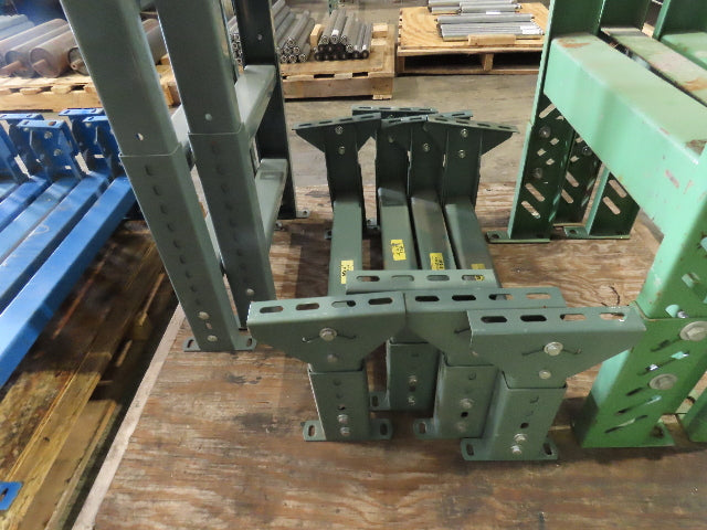 Hytrol MS-3 24"W Conveyor Leg Stationary Floor Support 12-5/8" to 15-5/8"H