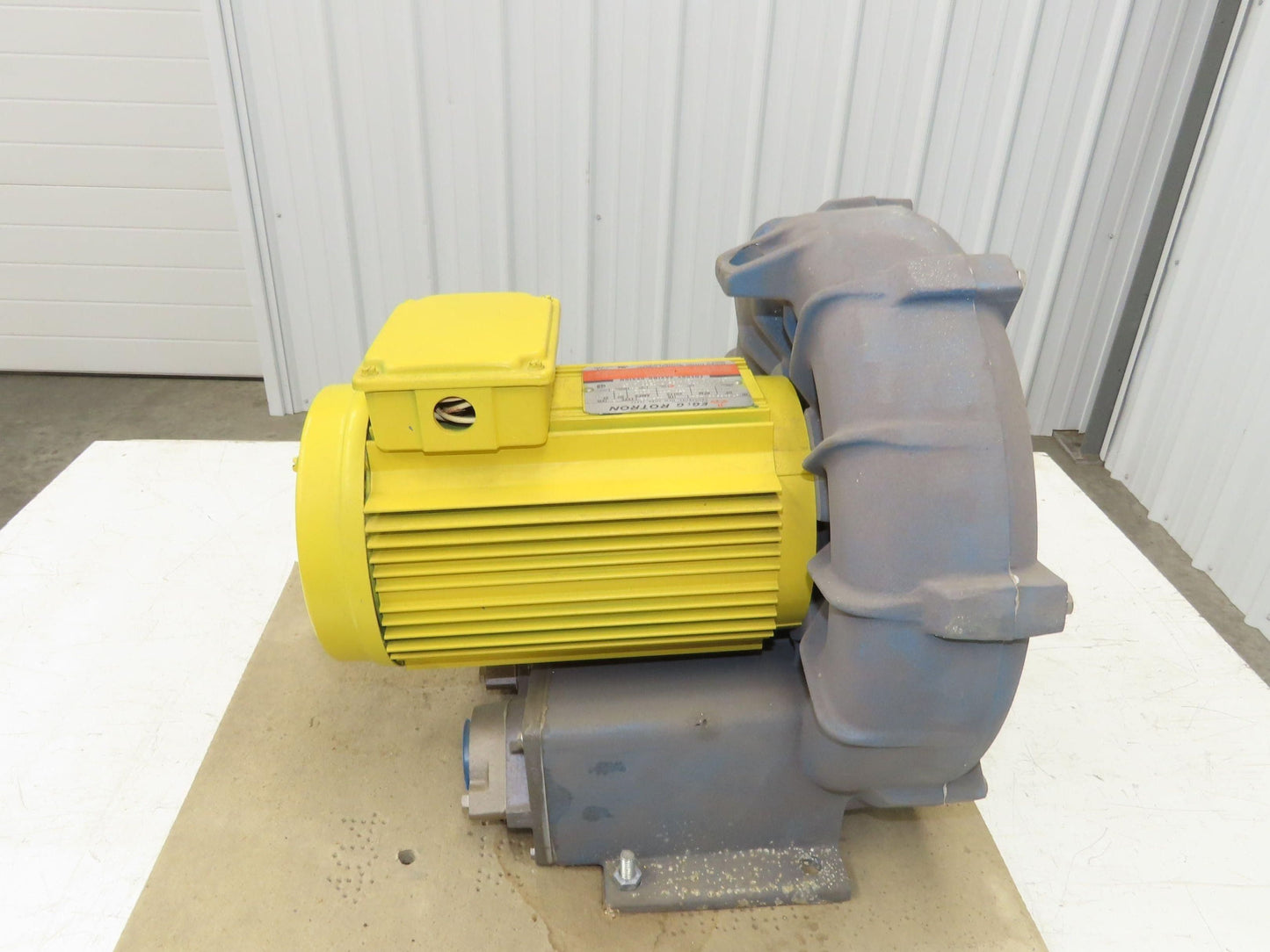 Ametek CP555CK72 Regenerative Vacuum Blower 1.5" NPT Reliance 4 Hp EG G Rotron