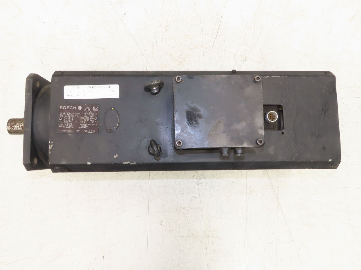Siemens QUVF 100L/4C-11 Servo Motor 7.5kw 9000rpm 400V 3Ph Encoder