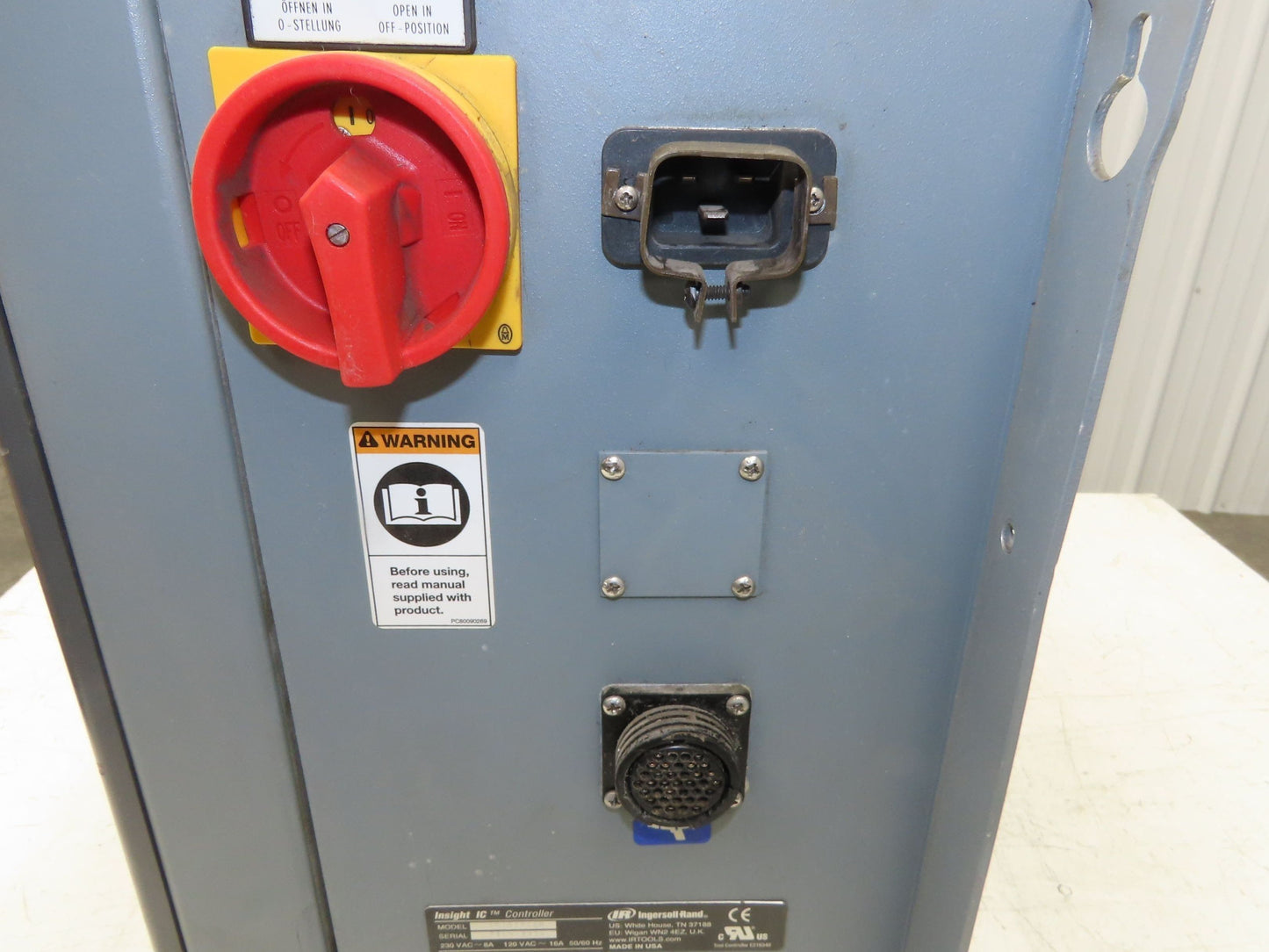 Ingersoll Rand 1C1G1A1AN Insight IC Controller Torque Operator