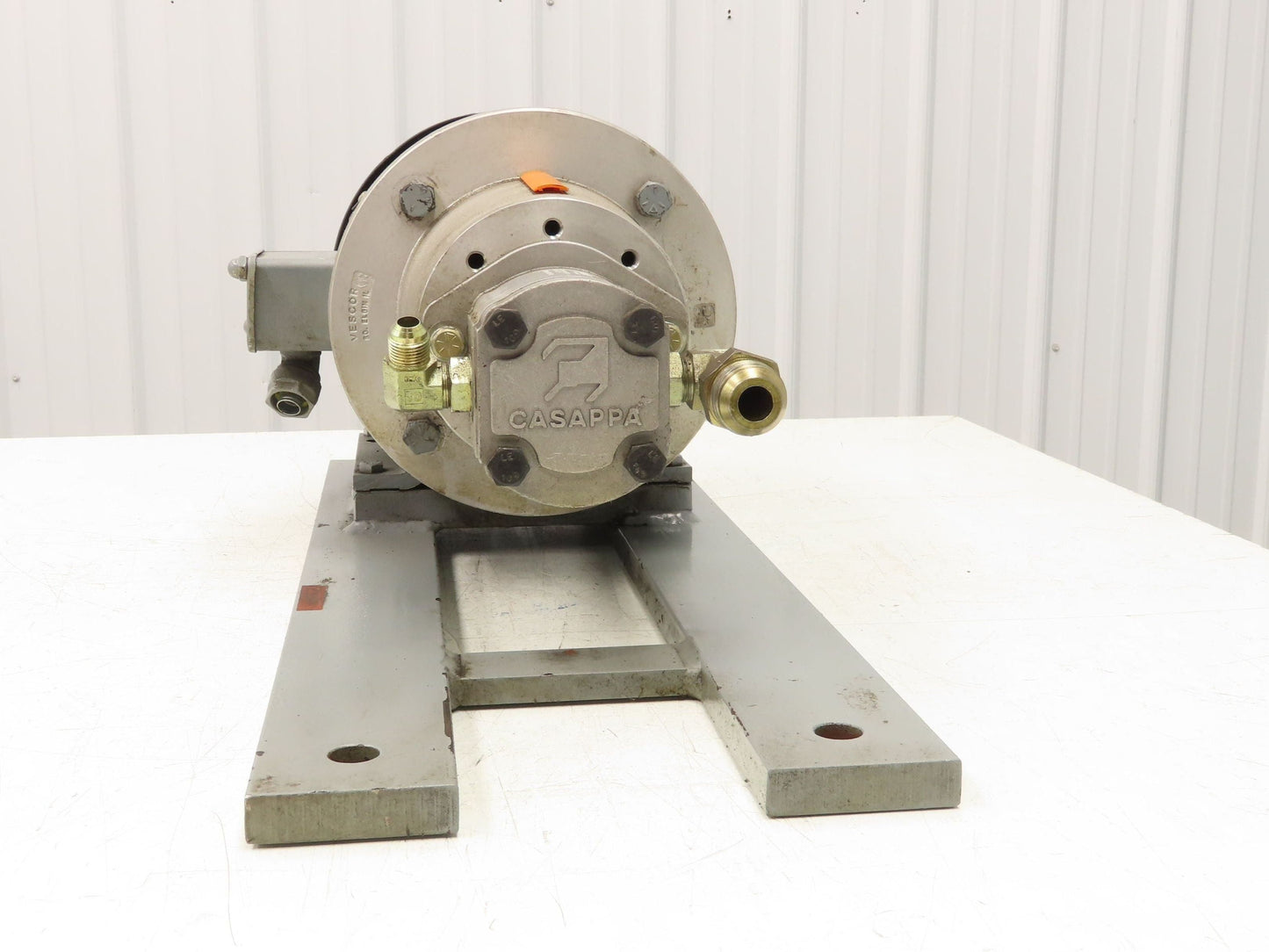 Casappa PLP20.8D0-50S1-LOC/OC-N-EL FS Hydraulic Gear Pump 3.7gpm 4000psi 5Hp 3PH