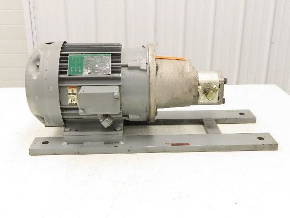 Casappa PLP20.8D0-50S1-LOC/OC-N-EL FS Hydraulic Gear Pump 3.7gpm 4000psi 5Hp 3PH