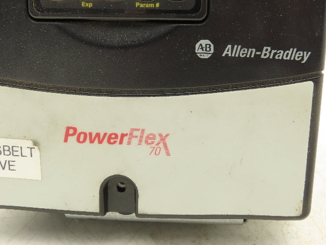 Allen Bradley 20AD3P4A3NYNANNN PowerFlex 70 Variable AC Drive VFD 2Hp 480v 3Ph