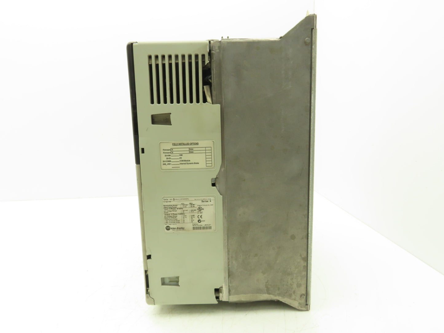 Allen Bradley 20DD034A3NYNANDNL PowerFlex 700S VFD 25Hp 460v 34A F/W 3.001 Ser A