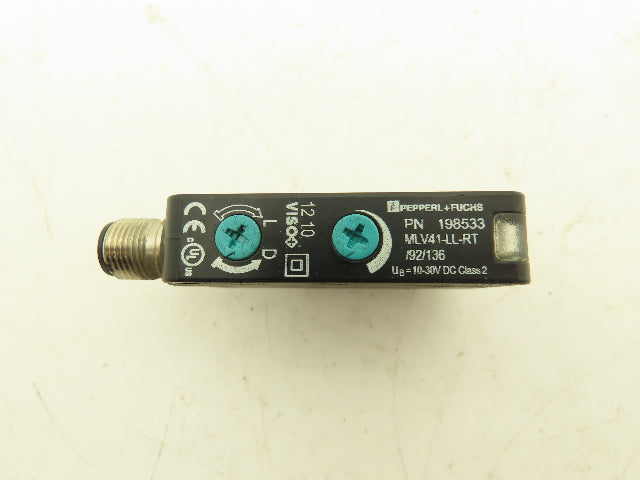 Pepperl Fuchs 198533 Fiber Optic Photoelectric Sensor 10-30VDC