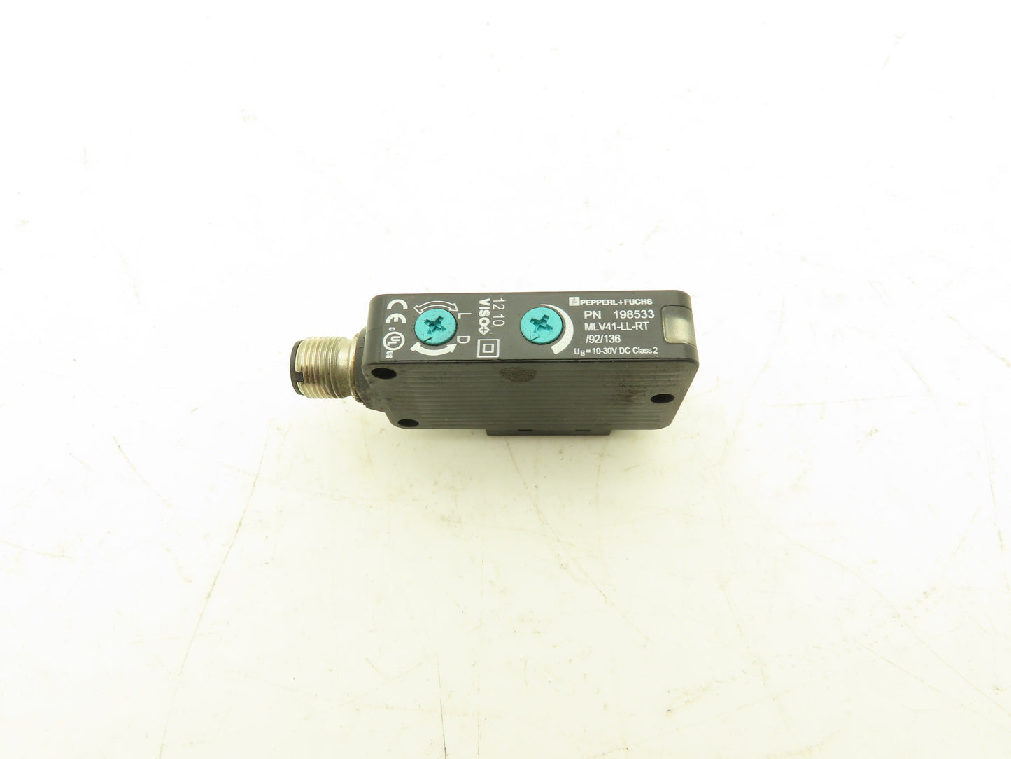 Pepperl Fuchs 198533 Fiber Optic Photoelectric Sensor 10-30VDC